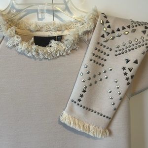 NWOT STUDDED TOP by Nanette Lepore